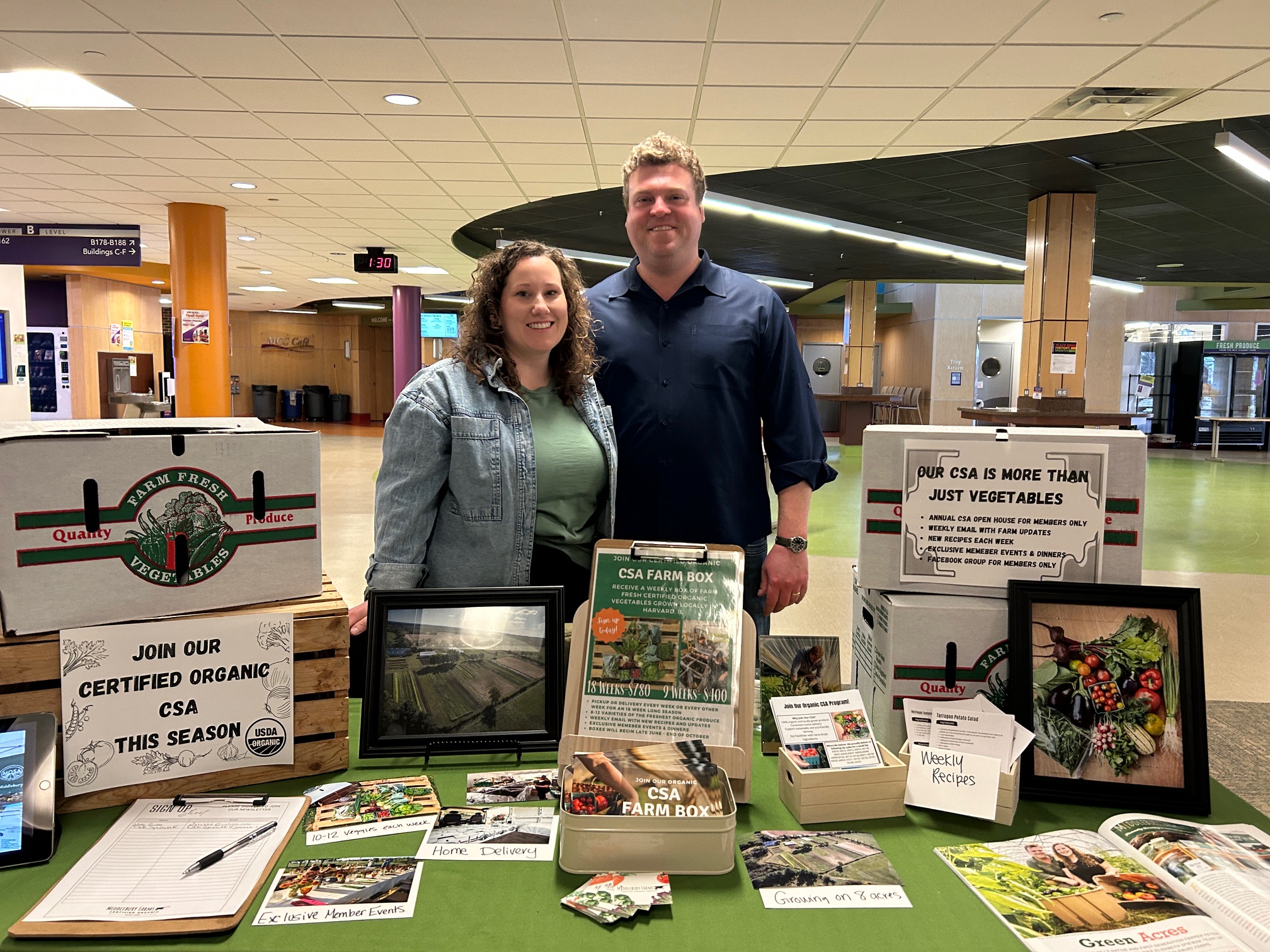Middlebury Farms at the TLC CSA Fair