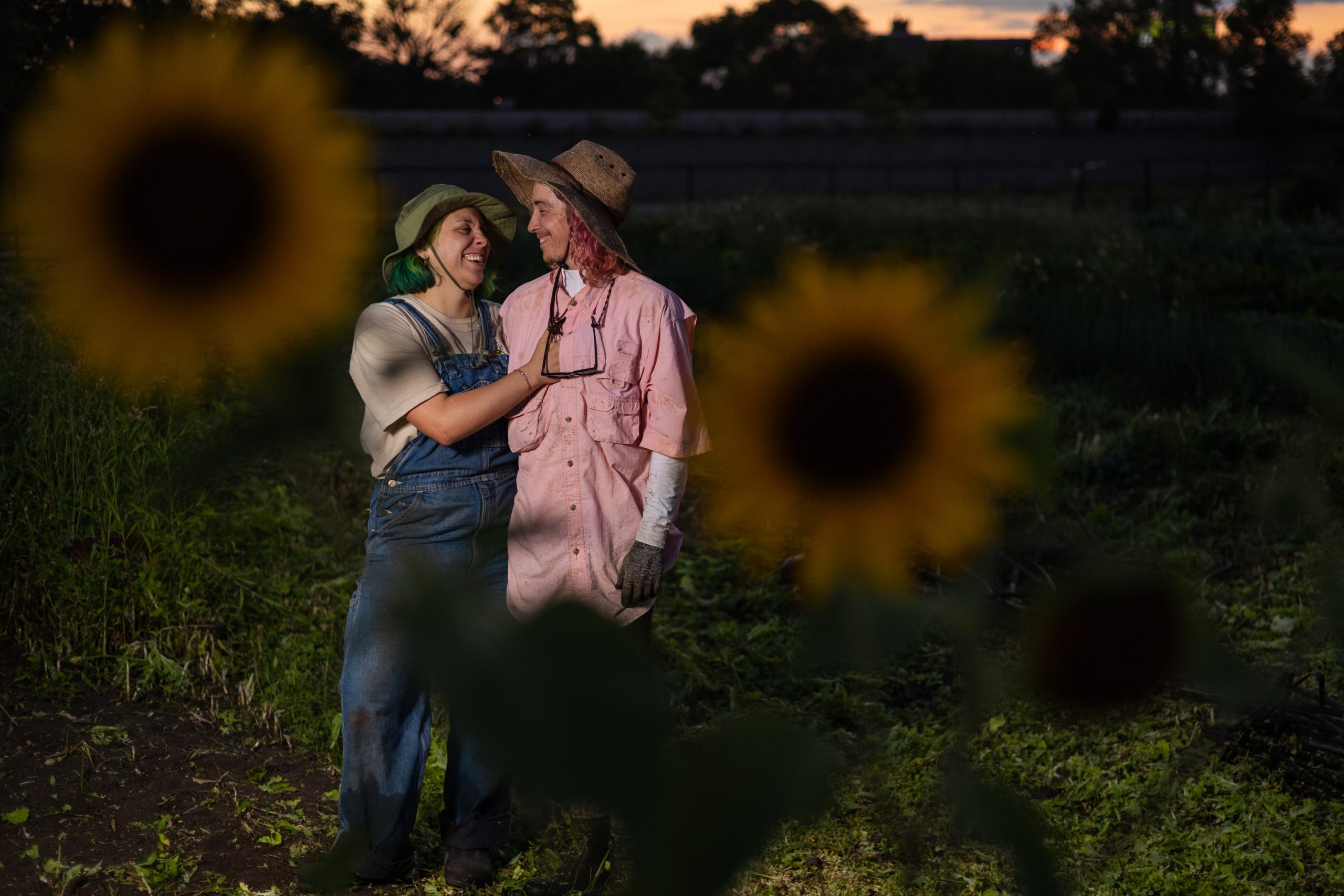 Soraya Alem and Jarvi Schneider of Otter Oaks Farm