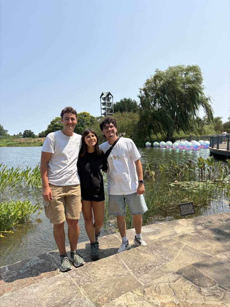 TLC interns at Chicago Botanic Garden