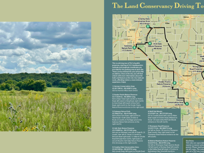 A map of TLC preserves in McHenry County.
