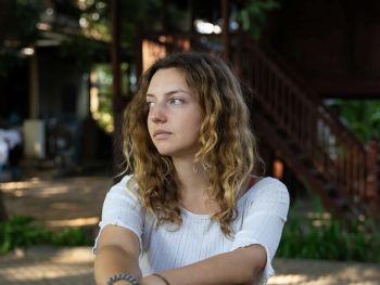 TLC staff member Anna Evans